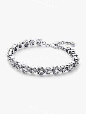 Pandora Halo Hearts Bracelet